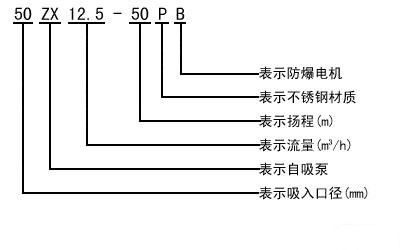 ZXP系列卧式自吸离心泵